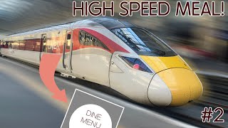 Mini Railsode Vlog 2  Trying Out LNERs First Class DINE Menu [upl. by Ardied676]