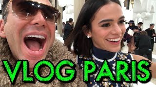 VLOG PARIS BRUNA MARQUEZINE NEYMAR JR ALESSANDRA AMBROSIO MANU GAVASSI E IZABEL GOULART [upl. by Trembly733]