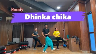 Dhinka Chika  Ready  Dance Fitness Cover  HighEnergy Bollywood Fitness  Zumba [upl. by Ahsinyar]