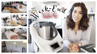 WEEKEND VLOG  Cuisiner Avec le Thermomix Petites Courses amp Ma 1ère extension de cils [upl. by Mignonne373]