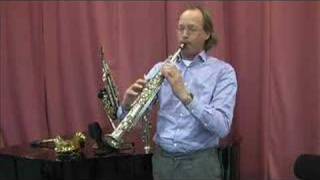 1 sopranino sax amp 3 soprano saxophones tested [upl. by Rednaskela863]