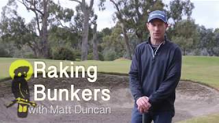 Gisborne GC  Raking Bunkers [upl. by Neit]