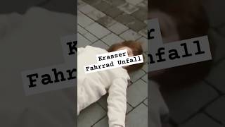 Der schlechteste Fahrrad Unfall auf der Welt shortvideos [upl. by Chalmer638]