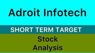 ADROIT INFOTECH LTD STOCK TARGET 🌺 ADROIT INFOTECH LTD STOCK NEWS  ADROIT INFOTECH NEWS 121124 [upl. by Silevi]