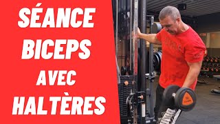 Training Biceps uniquement aux haltères [upl. by Hinson]