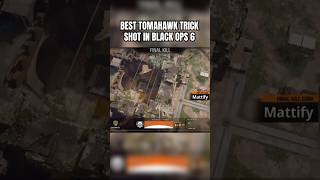 BEST TOMAHAWK TRICKSHOT IN BO6 [upl. by Aronle]