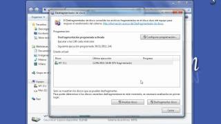 Desfragmentar un disco duro en Windows 7 [upl. by Draper894]