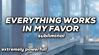 UNIVERSES FAVORITE SUBLIMINAL ☁️ Extremely powerful binaural subliminal short version [upl. by Straub]