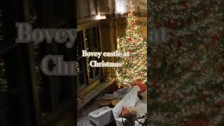 Bovey Castle UK at Christmas vlog shorts christmas travel [upl. by Pedro340]