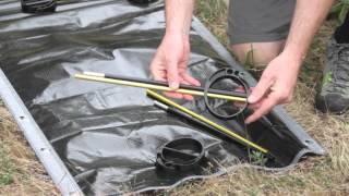 ThermaRest® UltraLite Cot Setup Instructions [upl. by Nath]