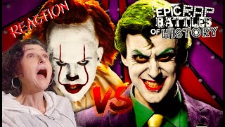 Joker vs Pennywise Reaction Epic Rap Battles of History [upl. by Lateh]