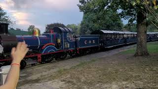 Busch Gardens Train Williamsburg [upl. by Darken310]