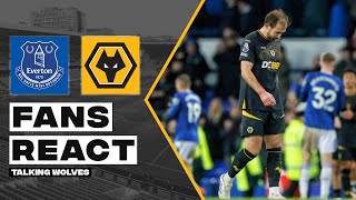 Wolves Fans React To Everton 40 Wolves [upl. by Rebe]