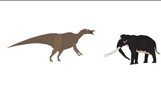 Palaeoloxodon Namadicus vs Shantungosaurus Giganteus [upl. by Ragan]