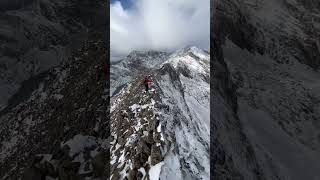 Nearly that time CRIB GOCH winter hiking snowdonia ridgeview [upl. by Deirdre]