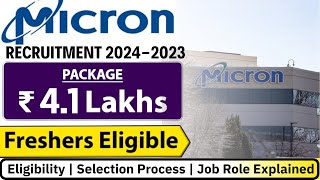 Micron Recruitment 2024  Job Vacancy 2024  Job Vacancy 2023 Micron Biggest Off campus Drive  IBM [upl. by Leorsiy]