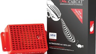 Carcat Ultrasound Rat Repellent 4th Gen Installation [upl. by Attehcram]