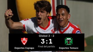 Deportes Copiapo 3 Vs 1 Deportes Temuco  Resumen Y Goles  Campeonato PlanVital 2021 [upl. by Normac868]