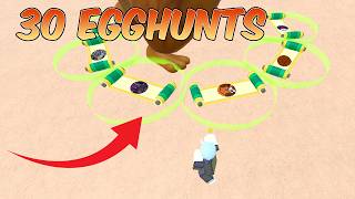 HERES WHAT I GOT WITH 30 EGG HUNTS  The Hunt Event  Shindo Life [upl. by Anchie]