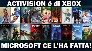 MICROSOFT HA COMPRATO ACTIVISION  Inizia la nuova era Xbox [upl. by Anahsor428]