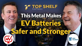 This Metal Makes EV Batteries Safer amp Stronger  First Tellurium  Tyrone Docherty [upl. by Rodrique]