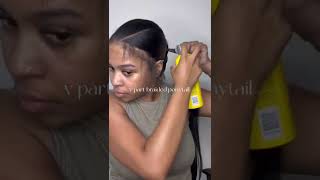 diy extended braid ponytail [upl. by Fanchet]