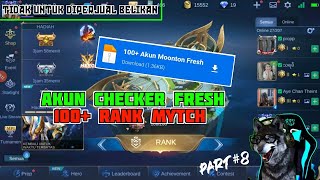 Akun Checker Fresh Moonton Rank Mytch [upl. by Adnirol328]