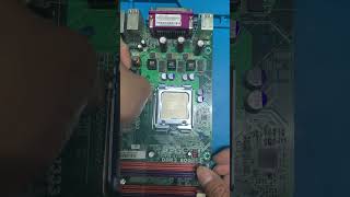 CPU installation intel E5700 shorts [upl. by Margetts878]