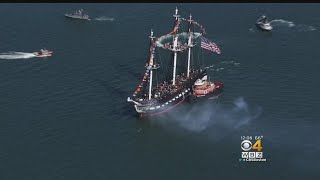 USS Constitution Sails For First Time In 3 Years [upl. by Orfurd347]