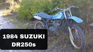 1984 Suzuki DR250s [upl. by Aix]