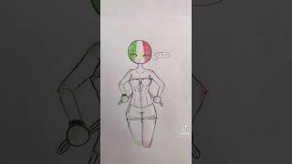 los videos mas virales de countryhumans tiktok [upl. by Nnyre]