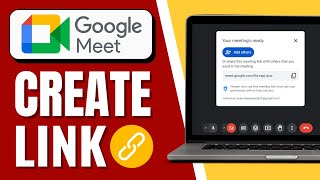 How to Create Google Meet Link Super Easy [upl. by Einned]