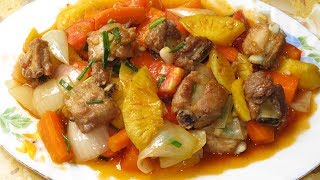 How To Cook Pork Ribs Cambodia Style  Pork Ribs Recipe By Kimyee Ros Cooking [upl. by Foster797]