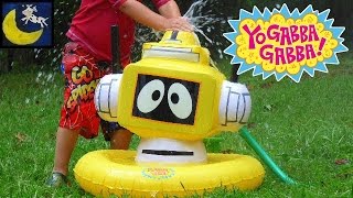 Rare Yo Gabba Gabba Inflatable Plex Sprinkler from 2008 Plus Muno Foofa Toodee Brobee Water Toys [upl. by Tootsie321]