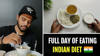 Full Day Of Eating  Lean Bulking  • 2500 Calories  PURE VEG 🇮🇳 [upl. by Solorac392]