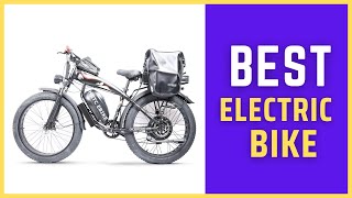 Best Electric Bike  Custom 26 Inch Fat Snow Tire Ebike Review [upl. by Geordie489]