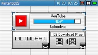 YouTube in Nintendo DSi [upl. by Norrek704]