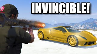 How To Make Any Car Invincible New Way To Troll People  GTA 5 THUG LIFE 556 [upl. by Colline]