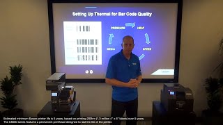 ColorWorks C6000  Key advantages over thermal transfer printers [upl. by Zurn]