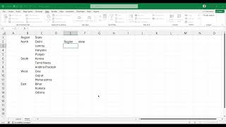 29 Data Validation with indirect  Subcategory in Excel [upl. by Ayk]