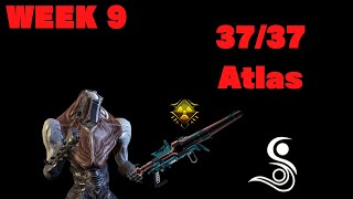 【Warframe】week 9  Deep Archimedea Elite 3737  Atlas Solo [upl. by Simmons]