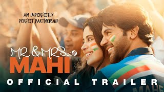 MR amp MRS MAHI  NEW OFFICIAL TRAILER  Rajkummar Rao  Janhvi Kapoor  Sharan Sharma  31  5  24 [upl. by Nlocnil]