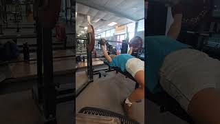 Week 1  Comp bench backoff set 6x85kg RPE 7 [upl. by Charlene86]