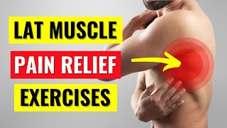 Latissimus Dorsi Pain Relief Exercises in 5 min [upl. by Aluk]