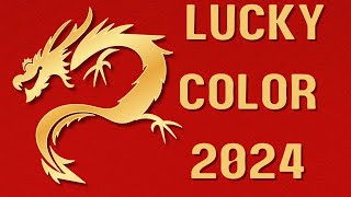 Top 5 Lucky Color For The Year 2024 [upl. by Wilhide]