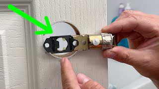 Doorknob Installation Secrets From A Pro How To [upl. by Oniratac111]