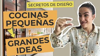 Diseño de cocinas pequeñas Crea un espacio funcional y moderno [upl. by Nawj142]