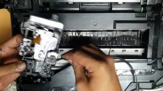 How to replace brother printhead [upl. by Eekorehc]