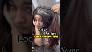 HAIRCARE at HOME🏠💆‍♀️ haircare haircaretips routines yt trending youtube creator hair [upl. by Deys]