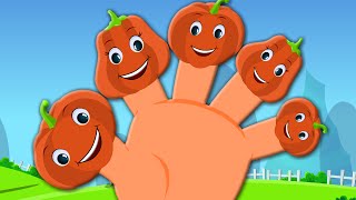 Finger Family Pumpkins  Songs For Kids And Childrens [upl. by Nylimaj697]